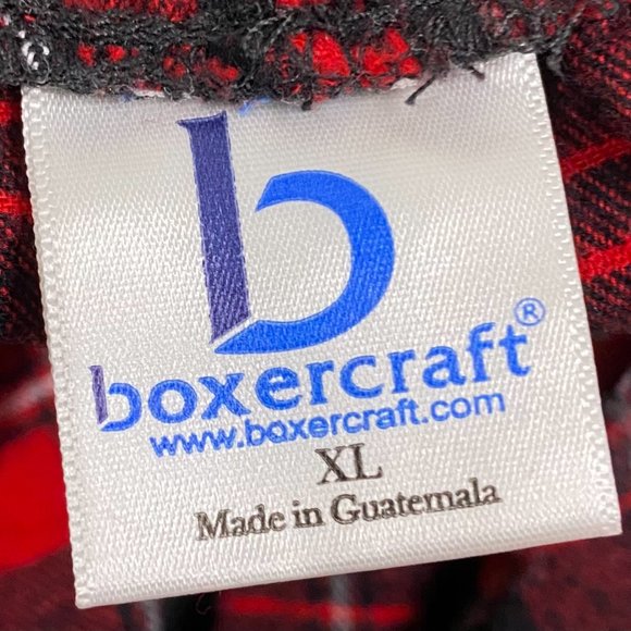 Boxercraft Men's Flannel Pant Size XL Red SKU 000313-5 - Picture 5 of 6